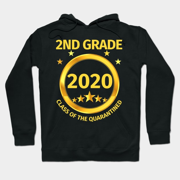 2nd Grade 2020 Class Of The Quarantined Hoodie by badboy